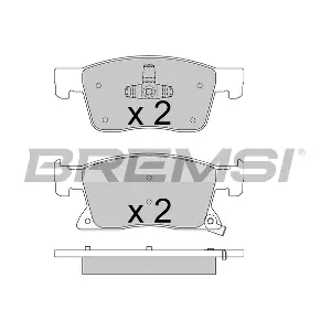 BREMSI BP3738