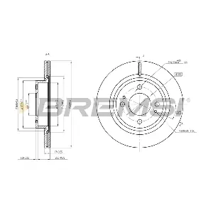 CD8467V BREMSI