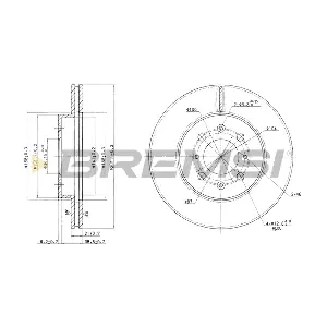 CD7510V BREMSI