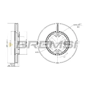 CD6590V BREMSI