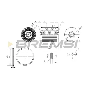 BREMSI FE0770