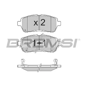 BREMSI BP3316