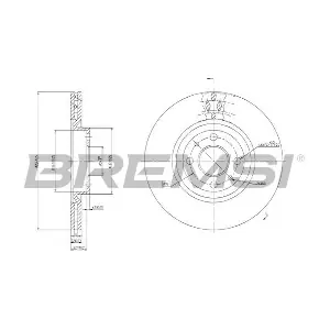 BREMSI CD6252V