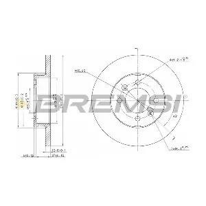 BREMSI CD6123S
