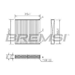 FC0899C BREMSI