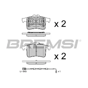 BREMSI BP4015
