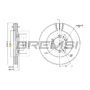 BREMSI CD6694V