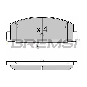 BREMSI BP3090