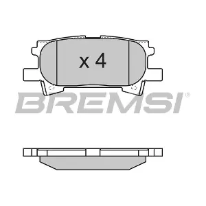 BREMSI BP3169