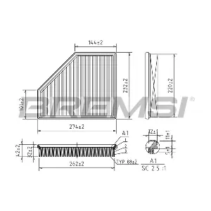 FA2395 BREMSI