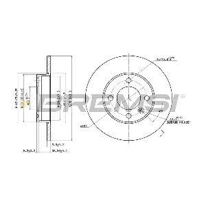 BREMSI CD6042S