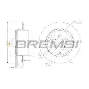 BREMSI CD7406S