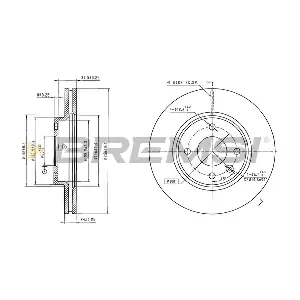 CD8540V BREMSI