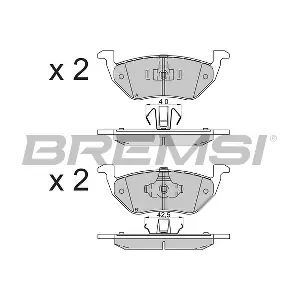 BREMSI BP3587