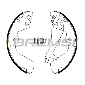 BREMSI GF0743
