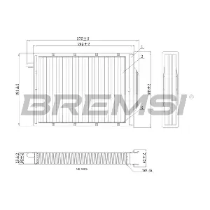 BREMSI FC0980