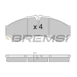 BREMSI BP2925