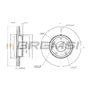 BREMSI CD8928V