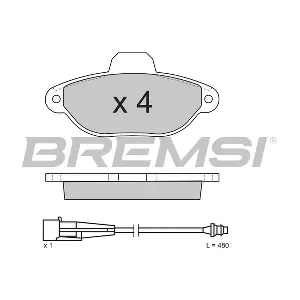 BREMSI BP2626