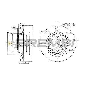 CD9054V BREMSI