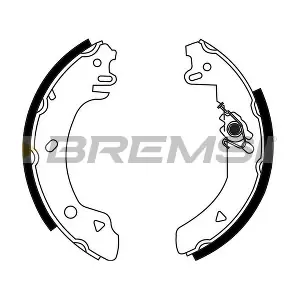 BREMSI GF0221