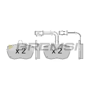 BREMSI BP2610