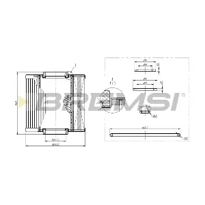 BREMSI FL1289