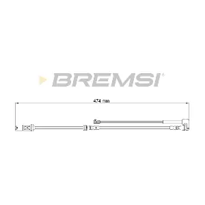 BREMSI WI0797