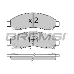 BREMSI BP3199