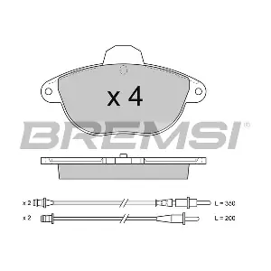 BREMSI BP2737