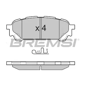 BREMSI BP3270