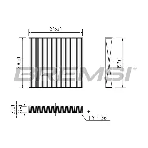 BREMSI FC0431