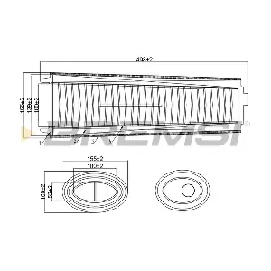 BREMSI FA0646