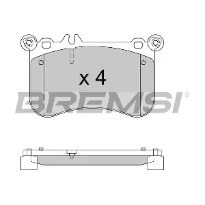 BREMSI BP3563