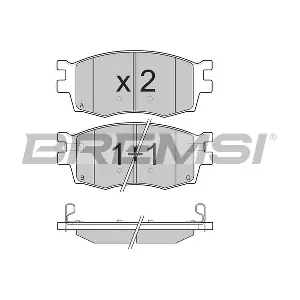 BREMSI BP3240