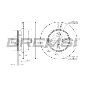 BREMSI CD7294V