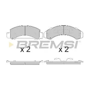BREMSI BP2840
