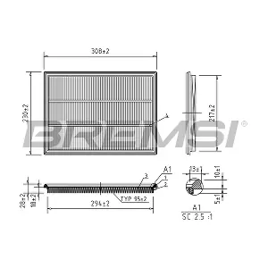 BREMSI FA1379