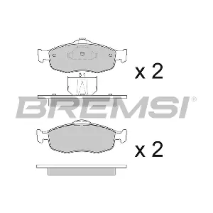 BREMSI BP2592