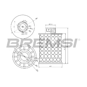 BREMSI FE0150