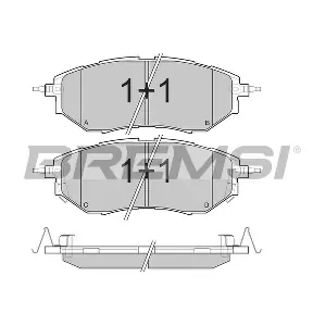 BREMSI BP3211