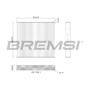 BREMSI FC0855C