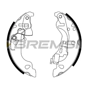 BREMSI GF0155