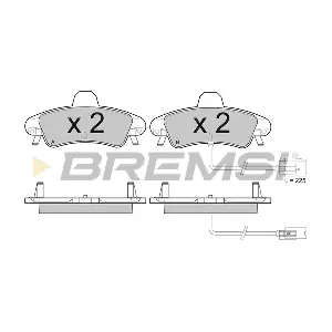 BREMSI BP2932