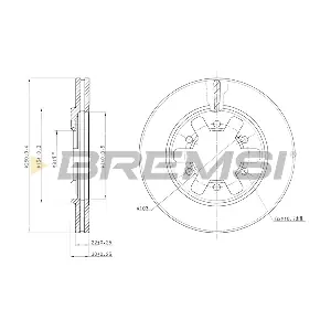 CD6626V BREMSI