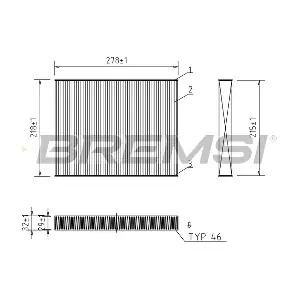BREMSI FC0993