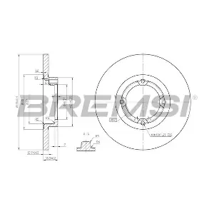 CD7076S BREMSI