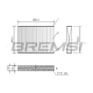 BREMSI FC0470C