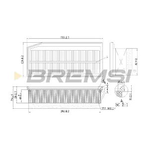 BREMSI FA1201