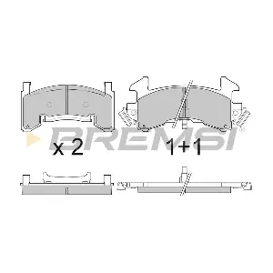 BP2796 BREMSI